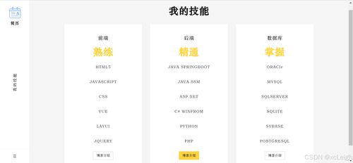 html个人介绍网页代码:创建一个专业的HTML个人介绍网页