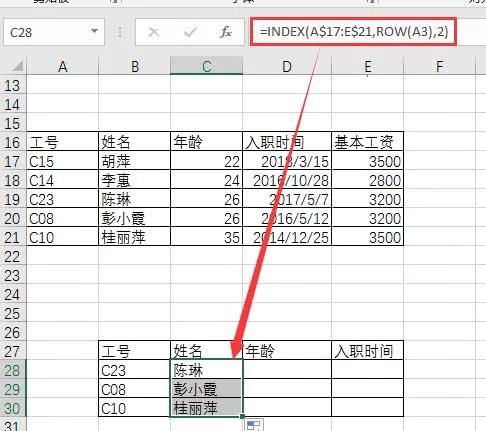 column函数和row函数：Excel中的column和row函数，掌握列与行的引用艺术