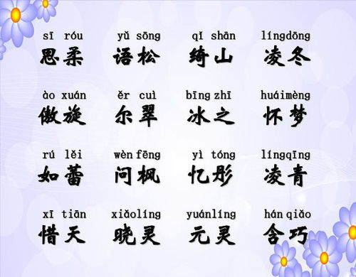 二个字独特好听名字：雅韵天成，二字姓名中的独特美学与匠心营造