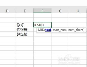 mid函数的使用方法公式：Excel函数实战，MID函数的使用方法与公式详解
