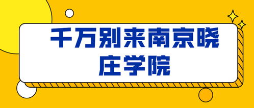 千万别来南京晓庄学院（南京晓庄学院2021是几本）