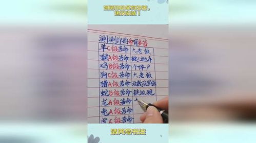 免费测试有没有中大奖的命：免费测命，你的中奖基因藏在这5道题里！90%的人看完都惊呆了