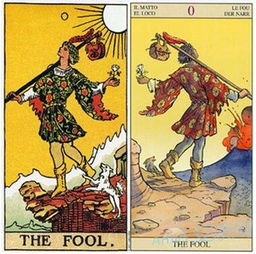 游卡二次元塔罗牌愚者：游卡二次元塔罗牌，愚者之牌，自由与冒险的起点