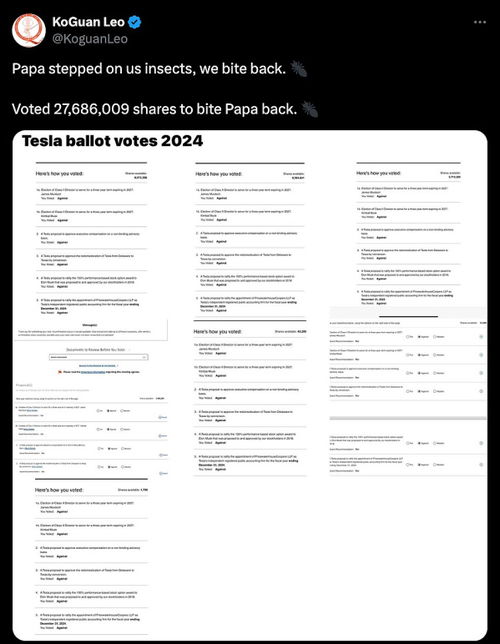 本周对马斯克薪酬方案的投票或决定“特斯拉的未来”