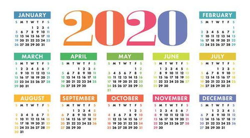 2020年10月日历表：2020年10月日历表，完整版重要事件与节日指南