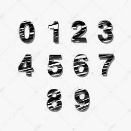 阿拉伯数字字体样式：阿拉伯数字字体样式，从基础到创意设计