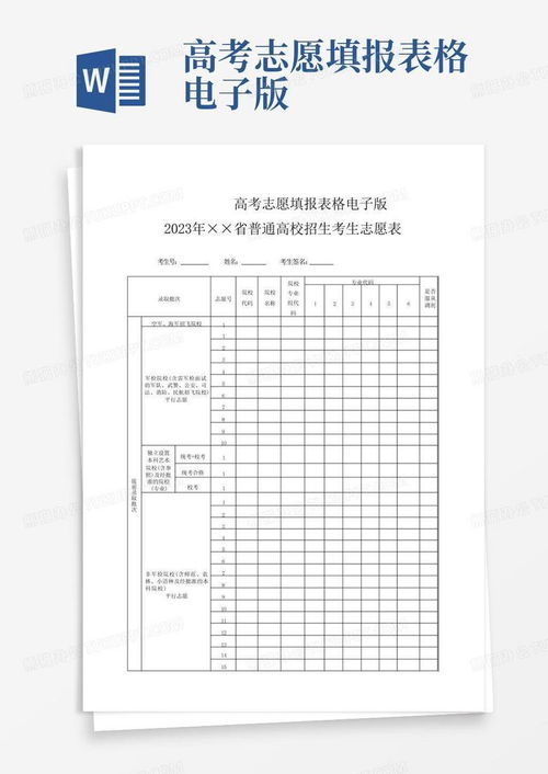 2025高考报名表电子版（2025高考报名表电子版江苏）