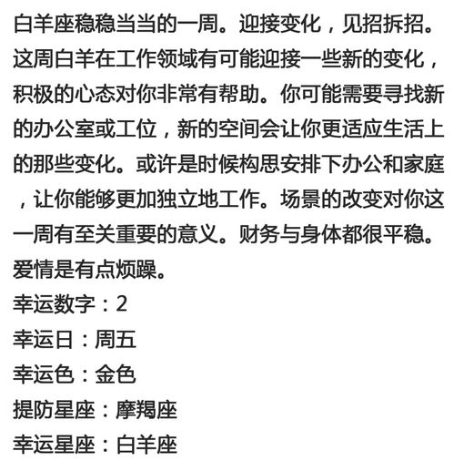 十二星座今日运势指南：十二星座今日运势指南，精准预测你的爱情、事业与财运（附化解建议）