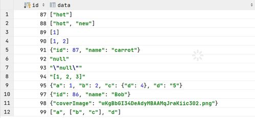 mysql解析json数组:MySQL解析JSON数组,从基础到实战 mysql解析json数组:MySQL解析JSON数组,从基础到实战