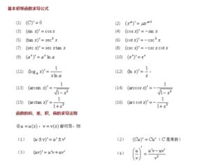 指数函数的求导公式:指数函数的求导公式及其应用 指数函数的求导公式:指数函数的求导公式及其应用