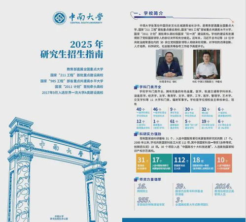 中南大学2025研究生招生简章(中南大学考研招生简章) 中南大学2025研究生招生简章(中南大学考研招生简章)