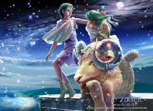 画十二星座仙女:十二星座仙女,银河星辉下的艺术灵感与神话诗篇 画十二星座仙女:十二星座仙女,银河星辉下的艺术灵感与神话诗篇