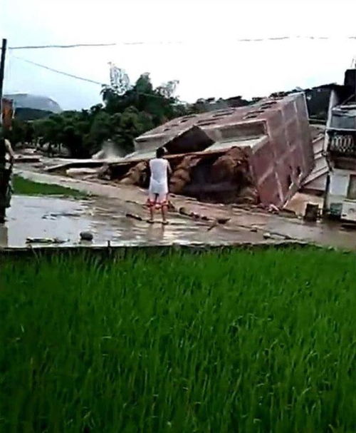 梦见下大雨房屋倒塌:梦中的崩塌,解析梦见下大雨房屋倒塌的隐喻与警示