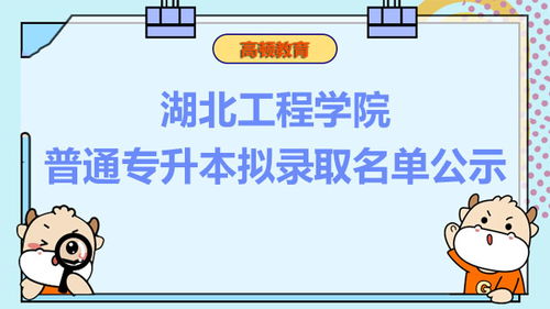 湖北工程学院专升本（湖北工程学院专升本录取名单）