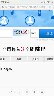 同名同姓查询网：同名同姓查询网，解锁姓名背后的社交密码与隐私警示