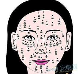 女人面相痣相大全图解：女性面相与痣相全解析，从传统命理到现代审美（附分布图解）