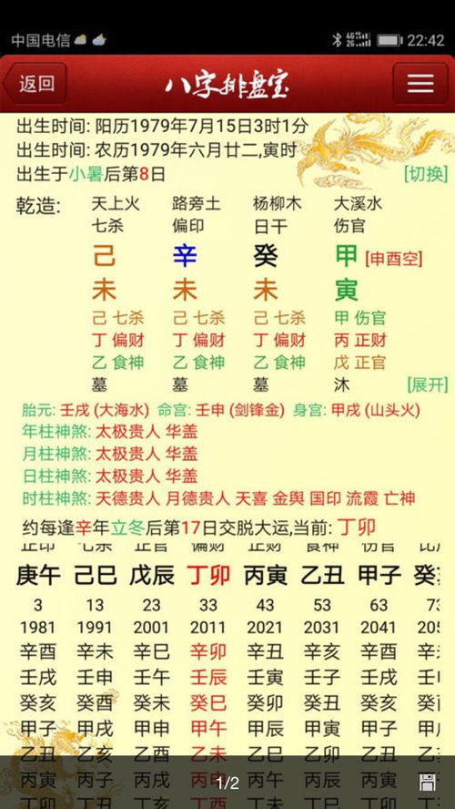 神巴巴四柱八字免费排盘：神巴巴四柱八字免费排盘，精准解析命运轨迹，助你把握人生机遇