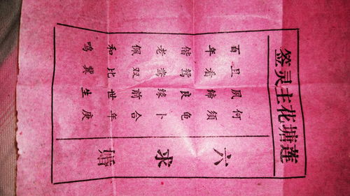 什么签文有夙世姻缘：揭秘，这些签文暗藏前世姻缘密码，一测便知你与TA的前世纠葛