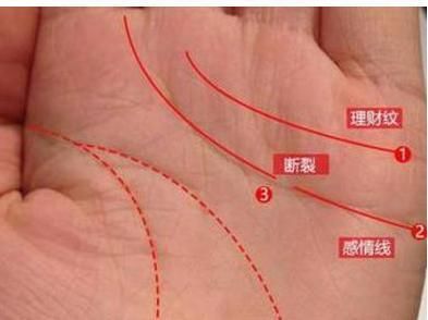 姻缘线下垂的手相图解：姻缘线下垂的手相图解，解读你的感情运势