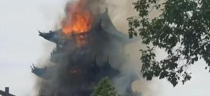 失火的永庆寺是南朝四百八十寺之一 失火的永庆寺是南朝四百八十寺之一