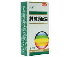 三金桂林西瓜霜喷剂：国药准字号三金桂林西瓜霜喷剂，家庭常备的咽喉健康守护者