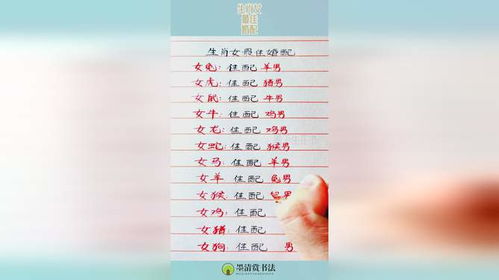 十二生肖婚配表男女最佳婚配大全：十二生肖婚配表男女最佳婚配大全，科学配对与传统文化结合指南