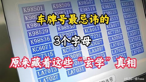 车牌号码测凶吉:车牌号码测凶吉,玄学视角下的数字密码与文化隐喻 车牌号码测凶吉:车牌号码测凶吉,玄学视角下的数字密码与文化隐喻