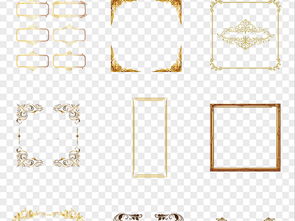 欧式线条边框:欧式线条边框,古典与现代的优雅融合