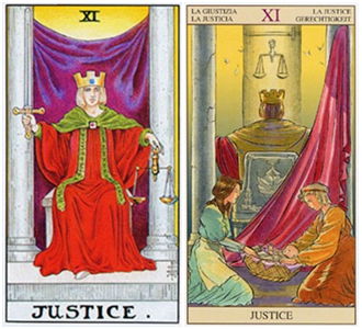 塔罗牌正义逆位什么样:正义逆位,塔罗牌中的失衡与反思